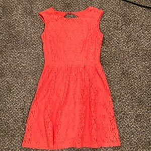 Dress and dwell pinkish color dress.